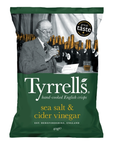 Imagem de Batata Frita Sal&Vn. TYRRELLS 40g