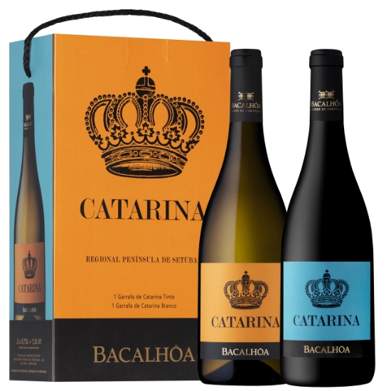 Imagem de Vinho Pack Branco e Tinto CATARINA 2x75cl