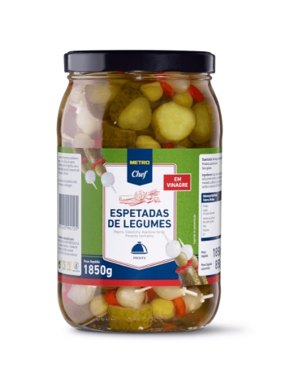 Imagem de Espetada Legumes Vinagre MAKRO CHEF 1,85kg