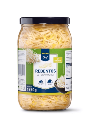 Imagem de Rebentos de Feijão Mungo Vinagre MAKRO CHEF 1,85kg