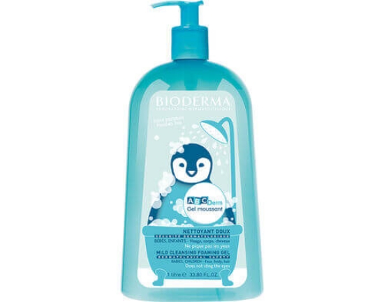 Imagem de Gel Limpeza Abcderm Moussant BIODERMA 1L