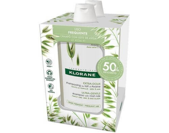 Imagem de Champo Aveia 2x400Ml  KLORANE 2X400ML
