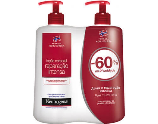 Imagem de Locao Corpo Rep. Intensa NEUTROGENA 2x750ml