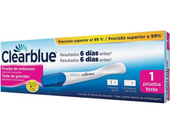 Imagem de Teste Gravidez 6 Dias CLEARBLUE 1un