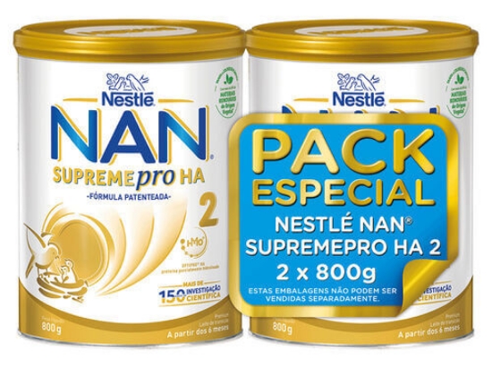 Imagem de Leite Ha2 Pack Especial 2x800G  NAN 2X800ML