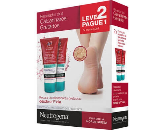 Imagem de Creme Pes Calcanhares Gretados Leve 2 Pague 1 NEUTROGENA 2x50g