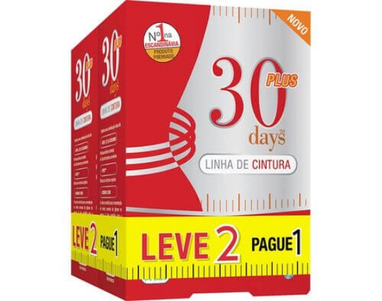 Imagem de Suplemento Linha Cintura Leve 2 Pague 1 30 DAYS 2x120un