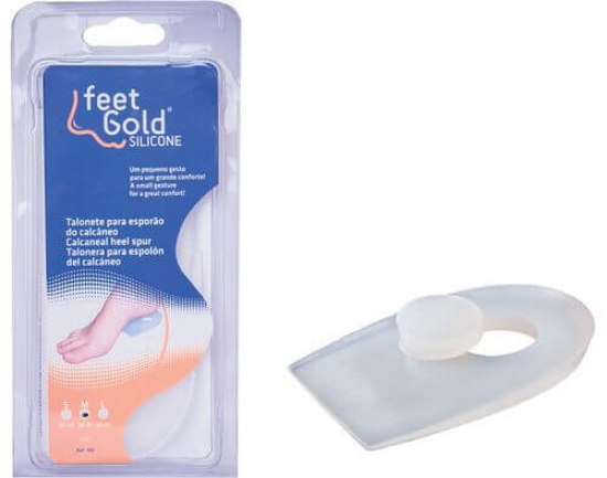 Imagem de Talonete Feet Gold Com Orificio ORTOSILICONE 1un