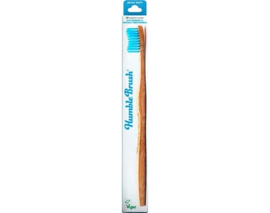 Imagem de Escova The Humble Bambu Co Adulto Azul THE HUMBLE CO 1un