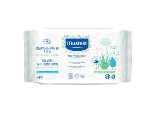 Imagem de Toalhetes Aloe Vera Bio MUSTELA 60un
