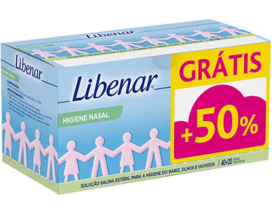 Imagem de Soro Fisiologico LIBENAR 60X5ml