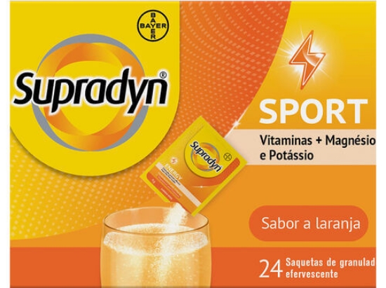 Imagem de Suplemento Sport Magnesio+Potassio SUPRADYN 24Saq