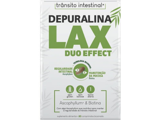 Imagem de Suplemento Lax Duo Effect DEPURALINA 30un