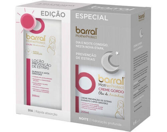 Imagem de Locao Estrias Motherprotect+ Creme Gordo BARRAL 400ml