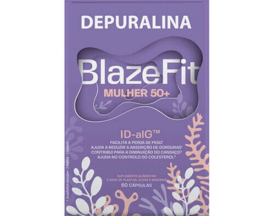 Imagem de Suplemento Blazefit Mulher 50+ DEPURALINA 60un