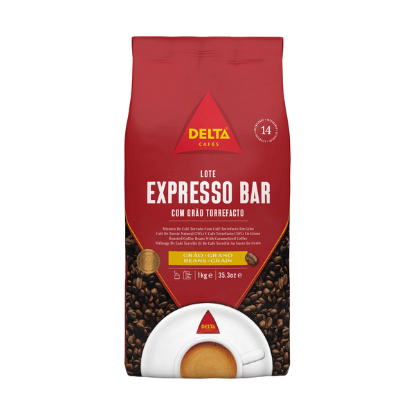 Mostrar detalhes para Café em Grão Expresso Bar DELTA 1kg Imagem de Café em Grão Expresso Bar DELTA 1kg