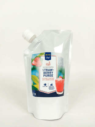 Mostrar detalhes para Pure Morango METRO CHEF 1kg Imagem de Pure Morango METRO CHEF 1kg