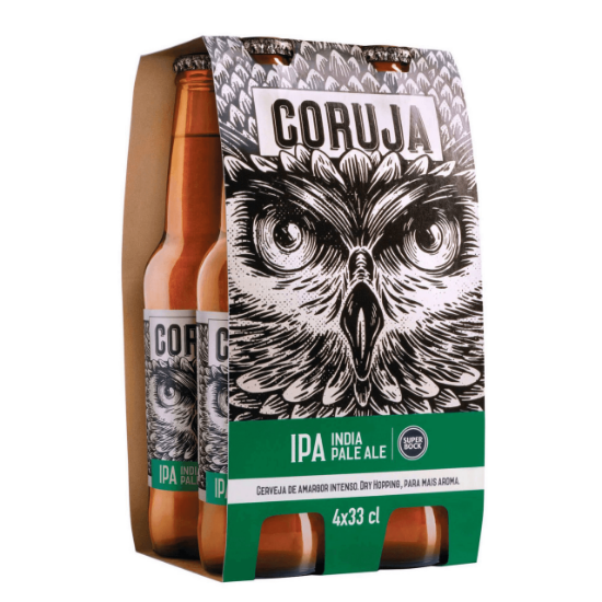 Imagem de Cerveja Sb Coruja Ipa Tp 4X33Cl