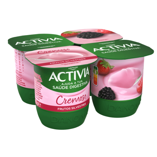 Imagem de Iogurte Cremoso Frutos Silvestres 4*115G Activia