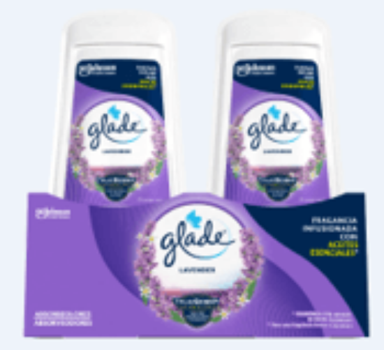 Imagem de Glade Abs Lavander 2X150G/12