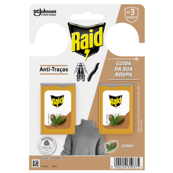 Imagem de Raid Tracas Gel Cedro 2Ea/24