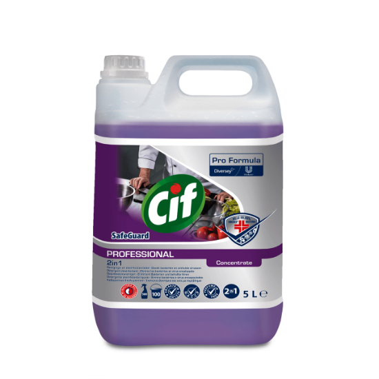 Imagem de Detergente Desinfetante 2Em1 Pro CIF PROF 5l