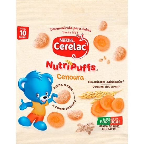 Imagem de Nutripuffs de Cenoura CERELAC 7g