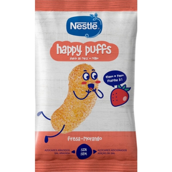 Imagem de Snack Puffs de Morango NESTLE 28g