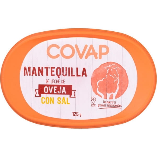 Imagem de Manteiga de Ovelha com Sal COVAP 125g