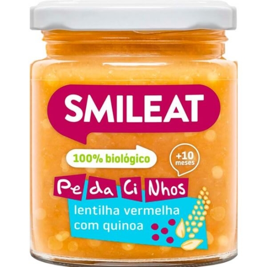 Imagem de Boião com Pedacinhos de Lentilhas e Quinoa SMILEAT 230g