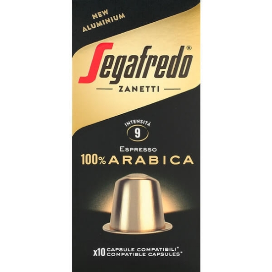 Imagem de Café Espresso 100% Arabica Intensidade 9 SEGAFREDO 10uns