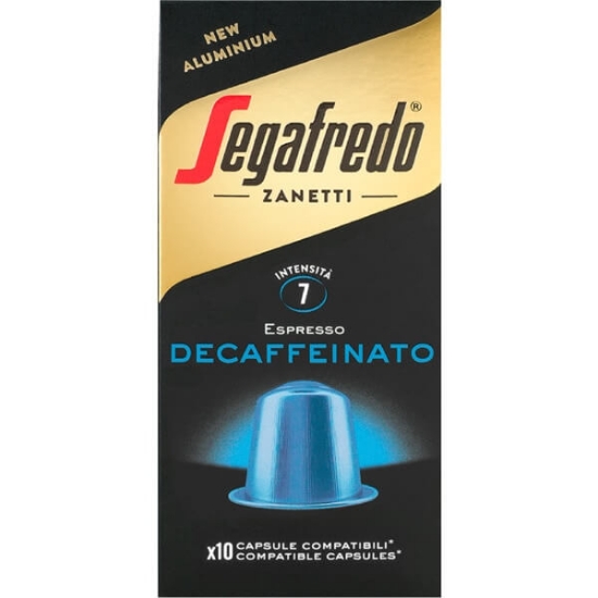 Imagem de Café Expresso Decafeinado Intensidade 7 SEGAFREDO 10uns