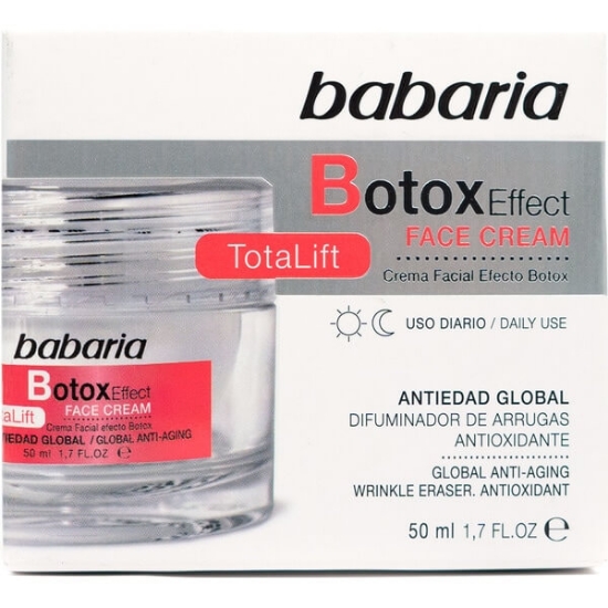 Imagem de Creme Facial Efeito Botox BABARIA 50ml