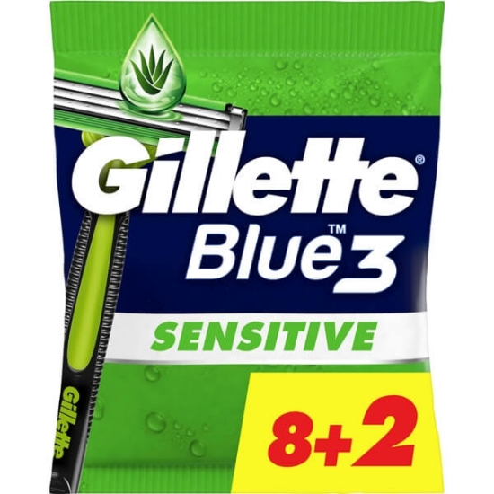 Imagem de Máquinas Descartáveis Sensitive Blue 3 GILLETTE 8uns