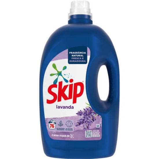 Imagem de Detergente Líquido para Máquina de Roupa Lavanda SKIP 76doses