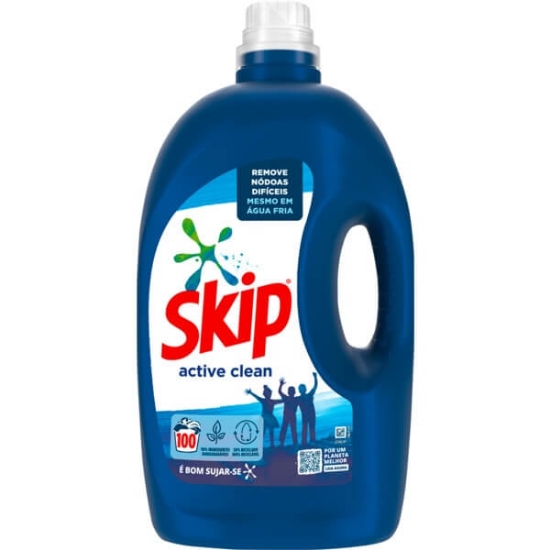 Imagem de Detergente Líquido para Máquina de Roupa Active Clean SKIP 100doses