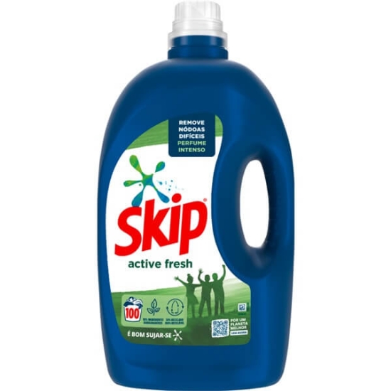 Imagem de Detergente Líquido para Máquina de Roupa Active Fresh SKIP 100doses