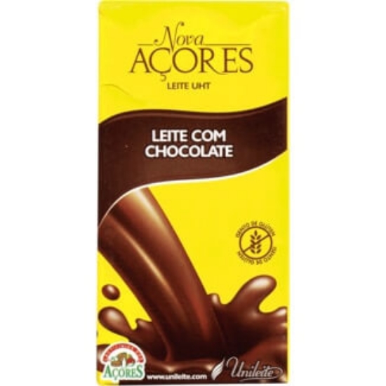 Imagem de Leite com Chocolate Meio Gordo NOVA AÇORES 200ml