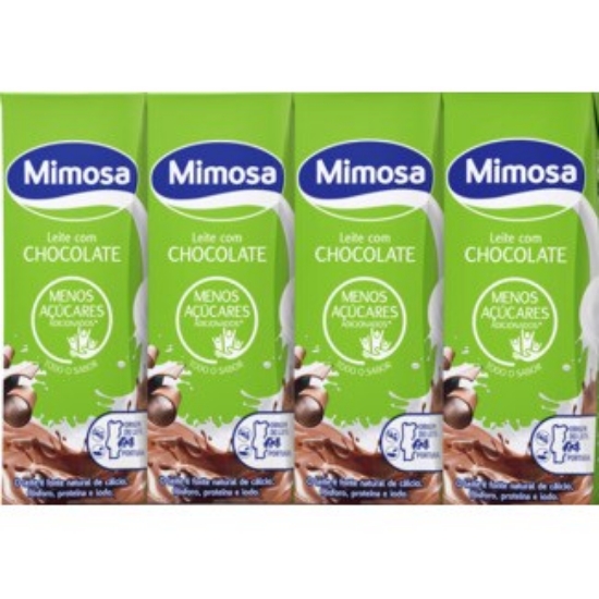 Imagem de Leite com Chocolate MIMOSA 4x200ml