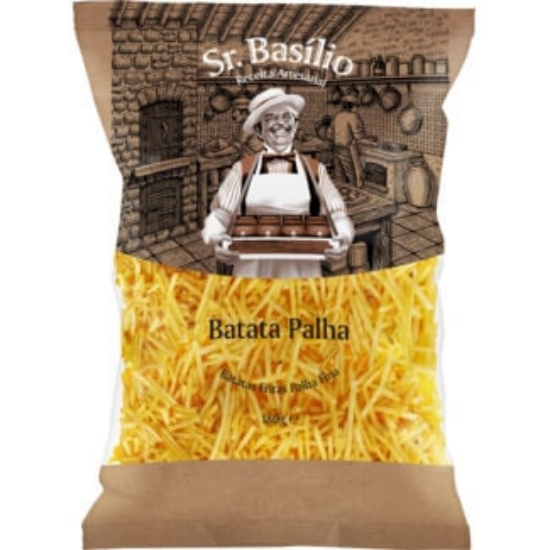 Imagem de Batatas Fritas Palha Fina SR. BASÍLIO 180g