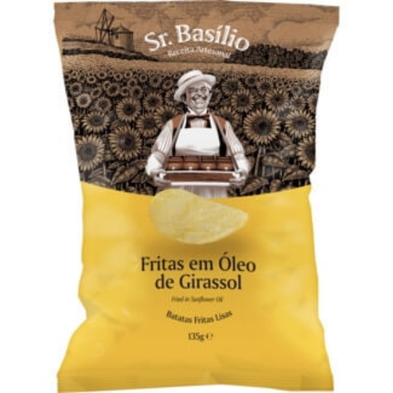 Imagem de Batatas Fritas Lisas SR. BASÍLIO 135g