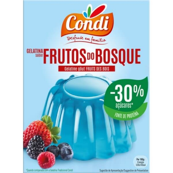 Imagem de Gelatina Frutos dos Bosques -30% CONDI 114g