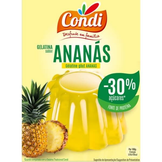 Imagem de Gelatina de Ananás -30% CONDI 114g