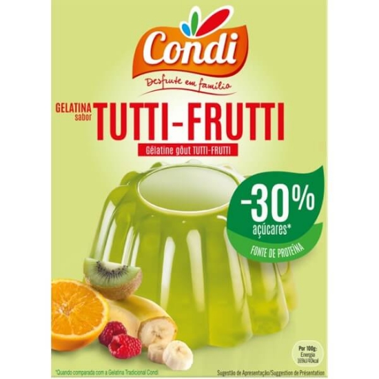 Imagem de Gelatina Tutti-Futti -30% CONDI 114g