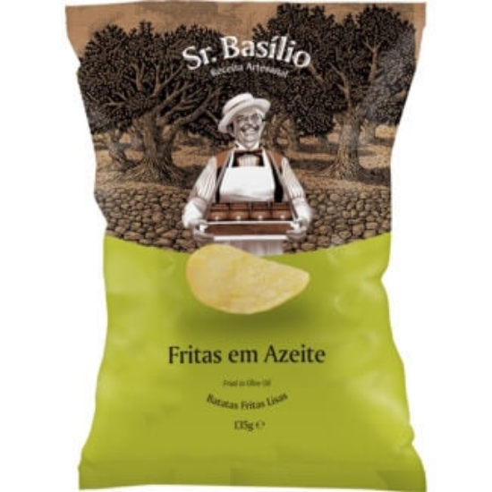 Imagem de Batatas Fritas Lisas em Azeite SR. BASÍLIO 135g