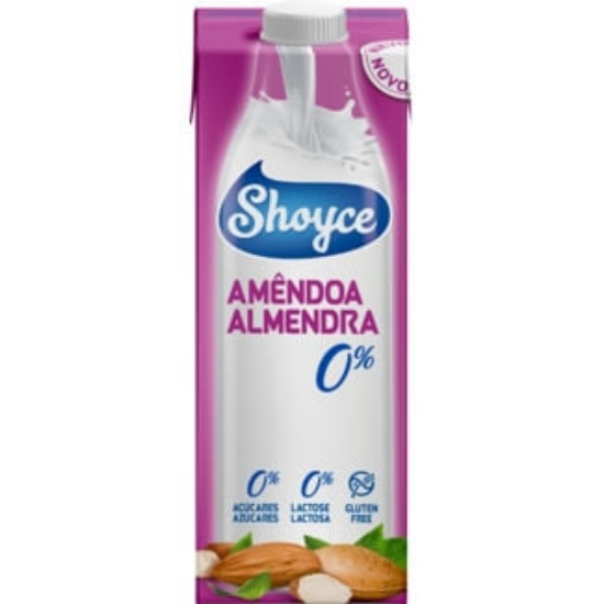 Imagem de Bebida de Amêndoa sem Açúcar sem Glúten 0% Lactose SHOYCE 1l