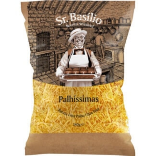 Imagem de Batatas Fritas Palhíssima SR. BASÍLIO 180g