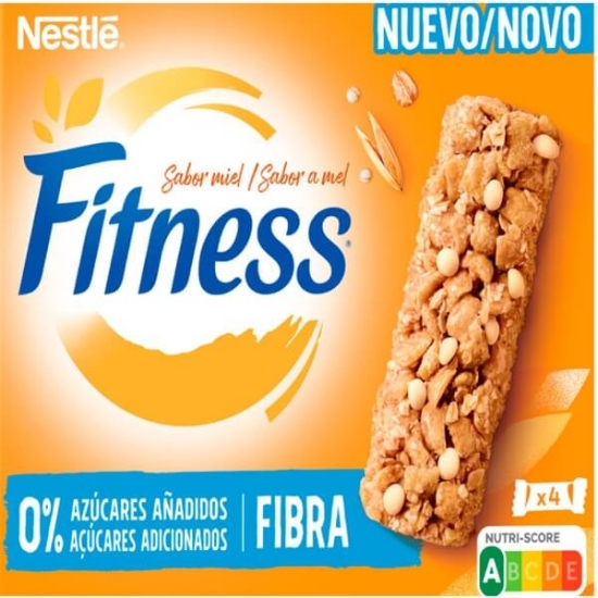 Imagem de Nestlé Barras de Cereais Fitness 0% Mel NESTLE 4x20g
