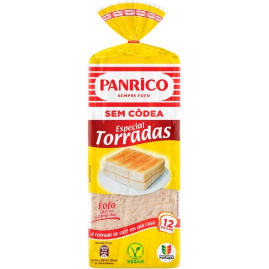 Imagem de Pão sem Côdea Especial Torradas PANRICO 450g