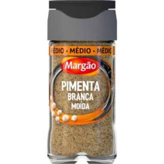 Imagem de Pimenta Branca Moída MARGÃO frasco 48g